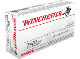 Winchester USA 9X23WIN 124 Grain JFP 50