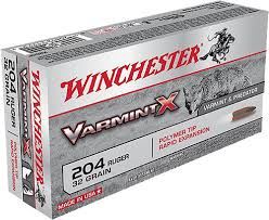 Winchester VAR-X .204 Ruger 32 Grain VXP 20