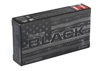 Hornady, BLACK, 308 Winchester, 168 Grain, A-MAX, 20 Round Box