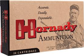 Hornady, Match Ammunition, 308 Win, 168 Grain, Boat Tail Hollow Point, 20 Round Box