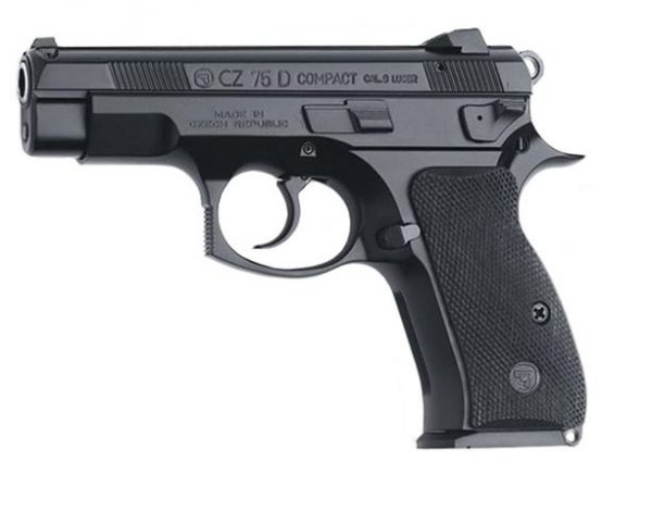New CZ 75 D PCR Compact BLK Aluminum 9mm pistol Stock# 32836