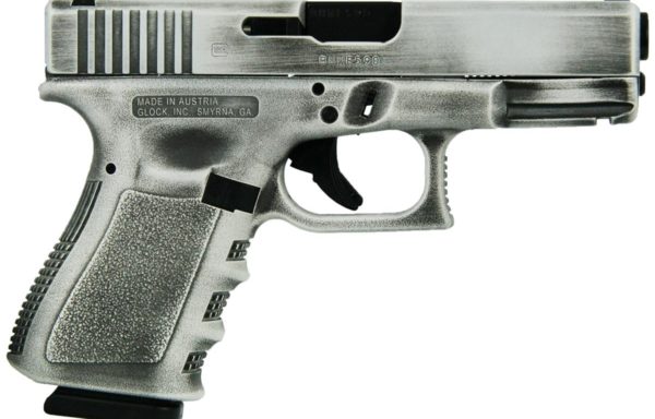 New Glock 19 Gen3 White Distressed Semi Auto Pistol, 9mm Stock# Backorder