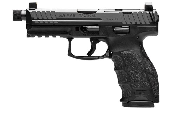 HK VP9 TAC Optic ready Black 4.7″ Night sights 9MM Semi Auto Pistol, Stock# BACKORDER