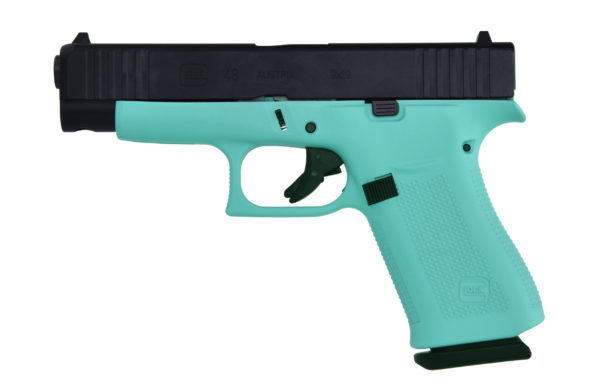 New Glock G48 9mm 10rd – Robin’s Egg Blue Stock# BACKORDER