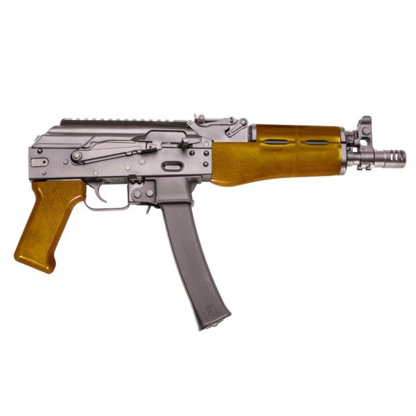 Kalashnikova USA KP-9AW Amber Wood Edition Semi Auto PISTOL, 9mm Stock# 33723, 33724