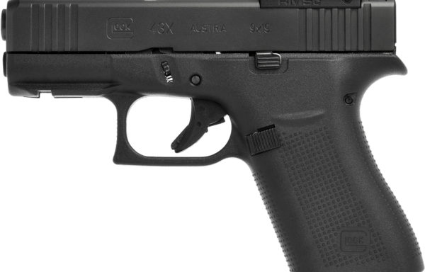 New Glock 43X MOS Black w/ Spartan Optic Semi Auto Pistol, 9mm Stock# BACKORDER