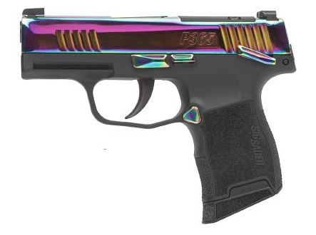 New Sig Sauer P365 Rainbow .380 ACP Manual Safety Semi Auto Pistol Stock# BACKORDER