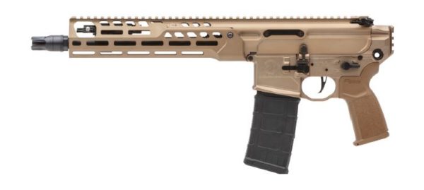 New SIG Sauer MCX SPEAR-LT 11″ No Brace 5.56 NATO Semi Auto Pistol Stock# 36967, 36970 36971
